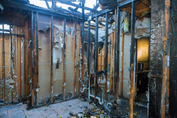 Professional Emergency Fire Cleanup technician working in Loretto, PA
